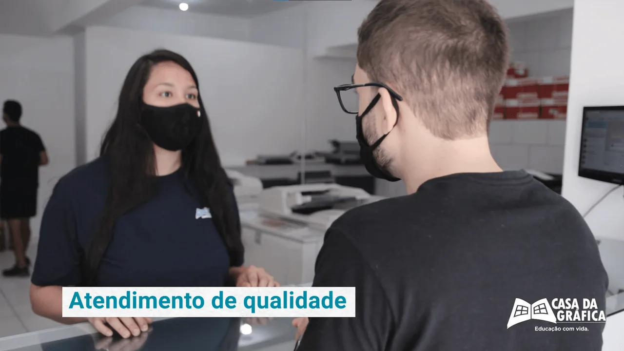 Casa da Gráfica — Atendimento de qualidade