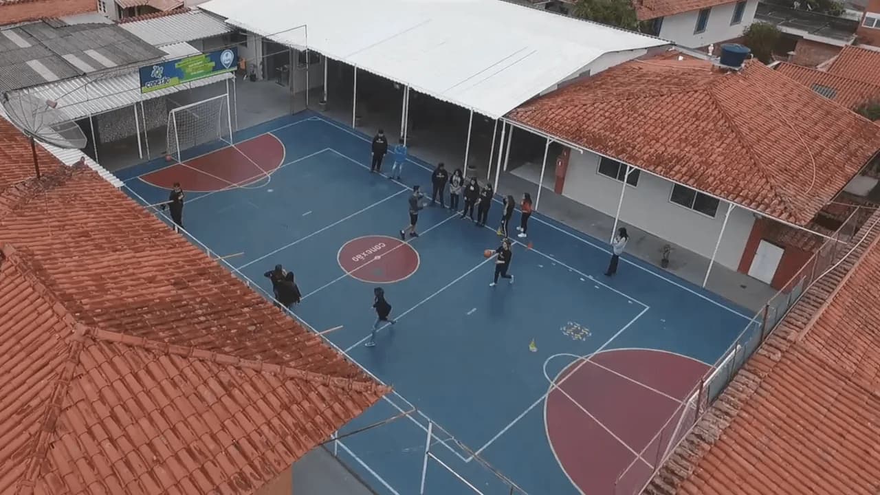 Complexo esportivo — aérea